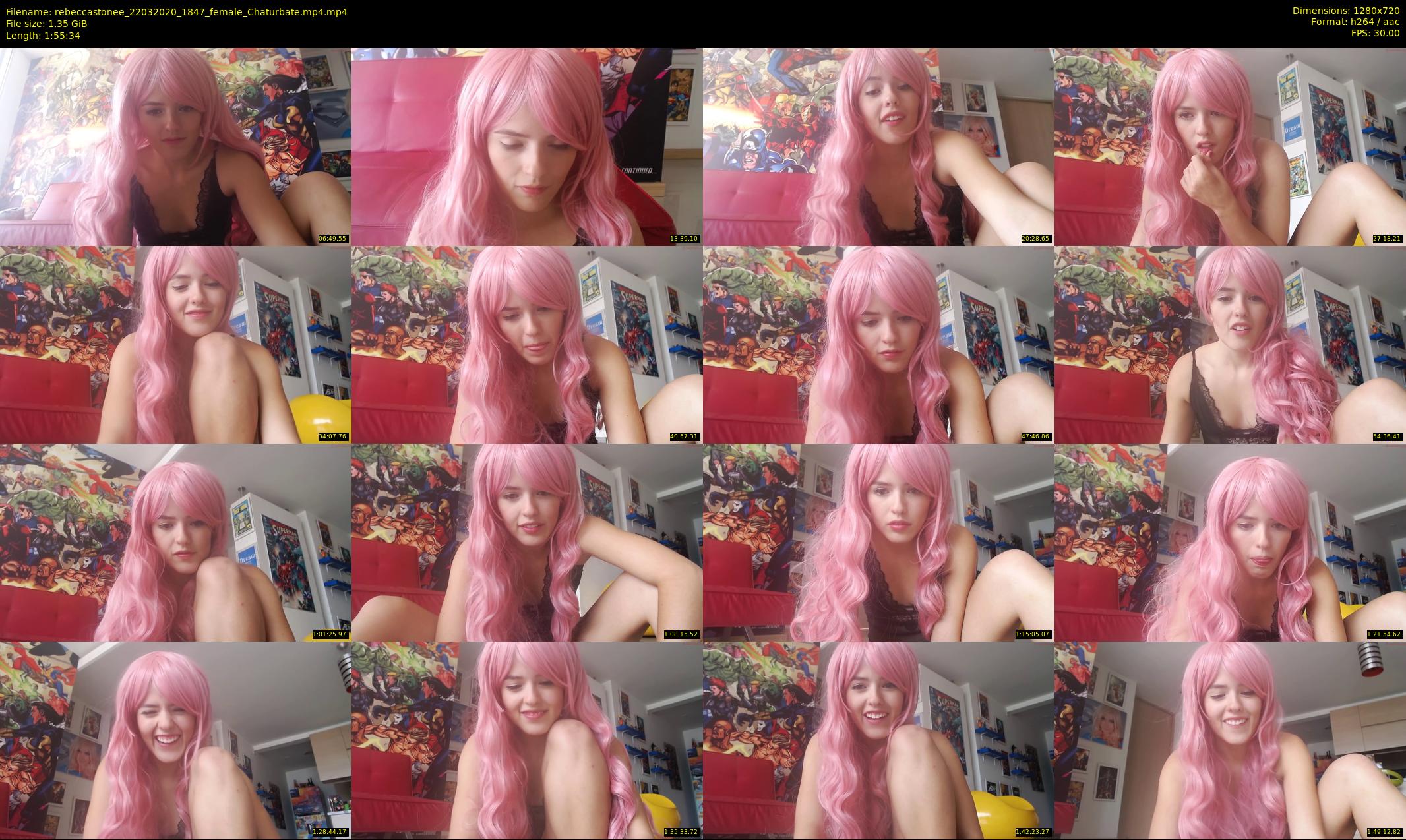 rebeccastonee — 116 minute Chaturbate female cam show recording, 720p, Mar 22, 2020