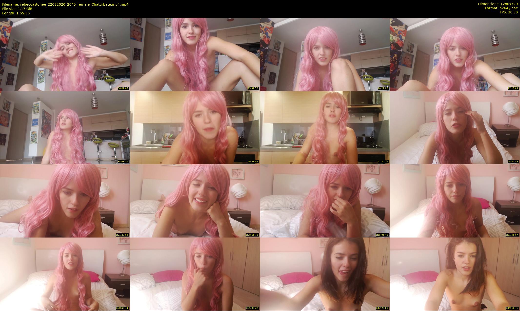 rebeccastonee — 116 minute Chaturbate female cam show recording, 720p, Mar 22, 2020