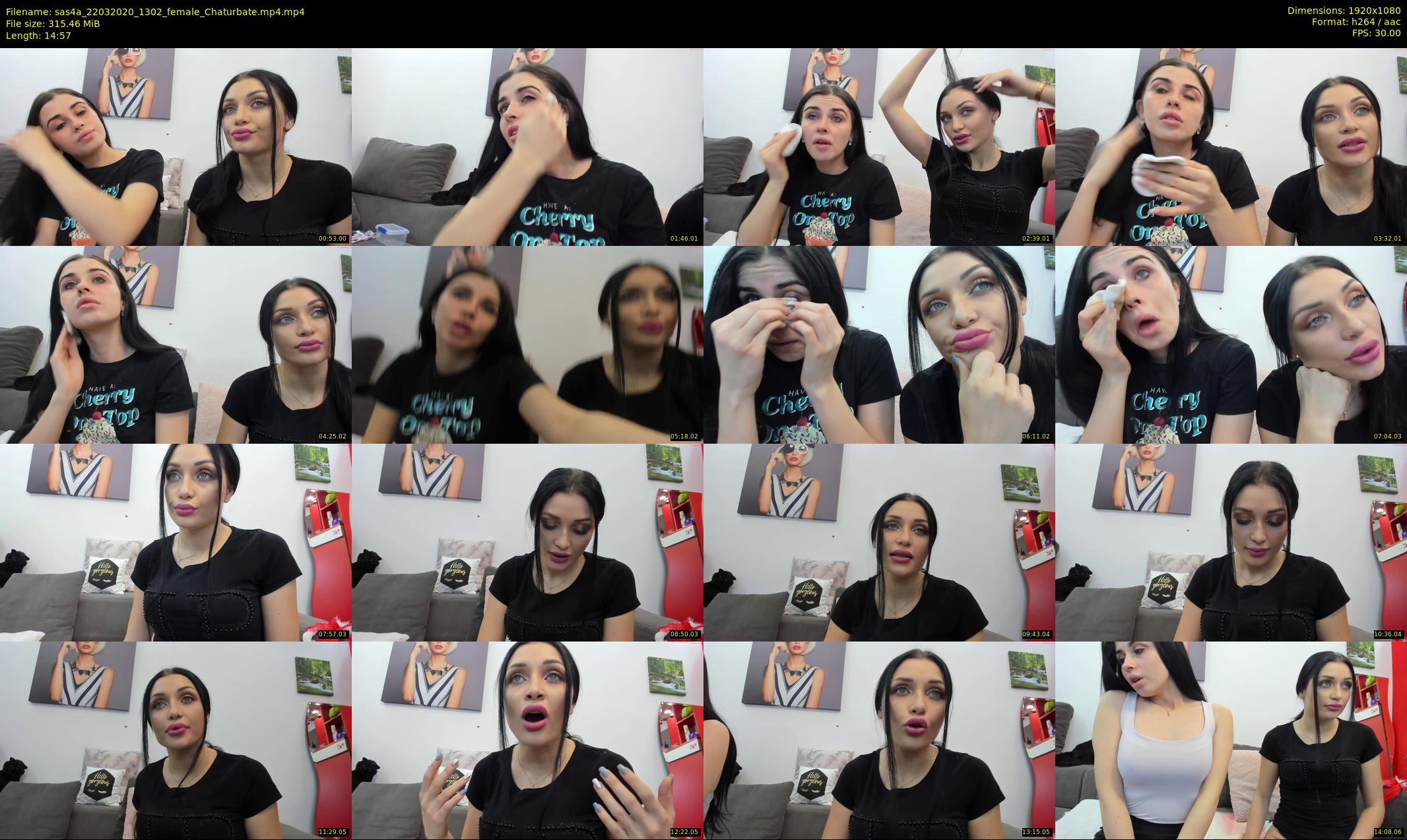 sas4a — 15 minute Chaturbate female cam show recording, 1080p, Mar 22, 2020