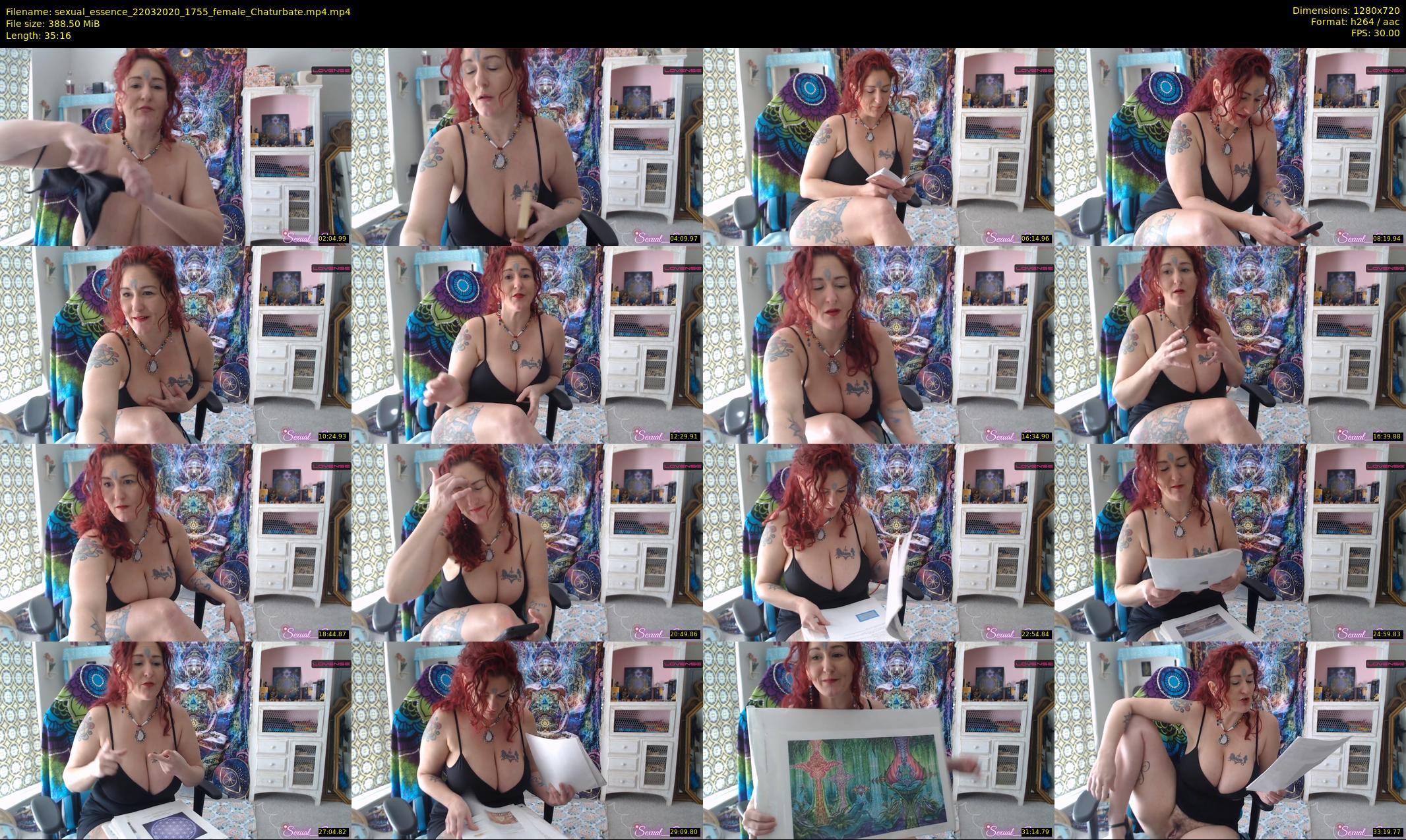 sexual_essence — 36 minute Chaturbate female cam show recording, 720p, Mar 22, 2020