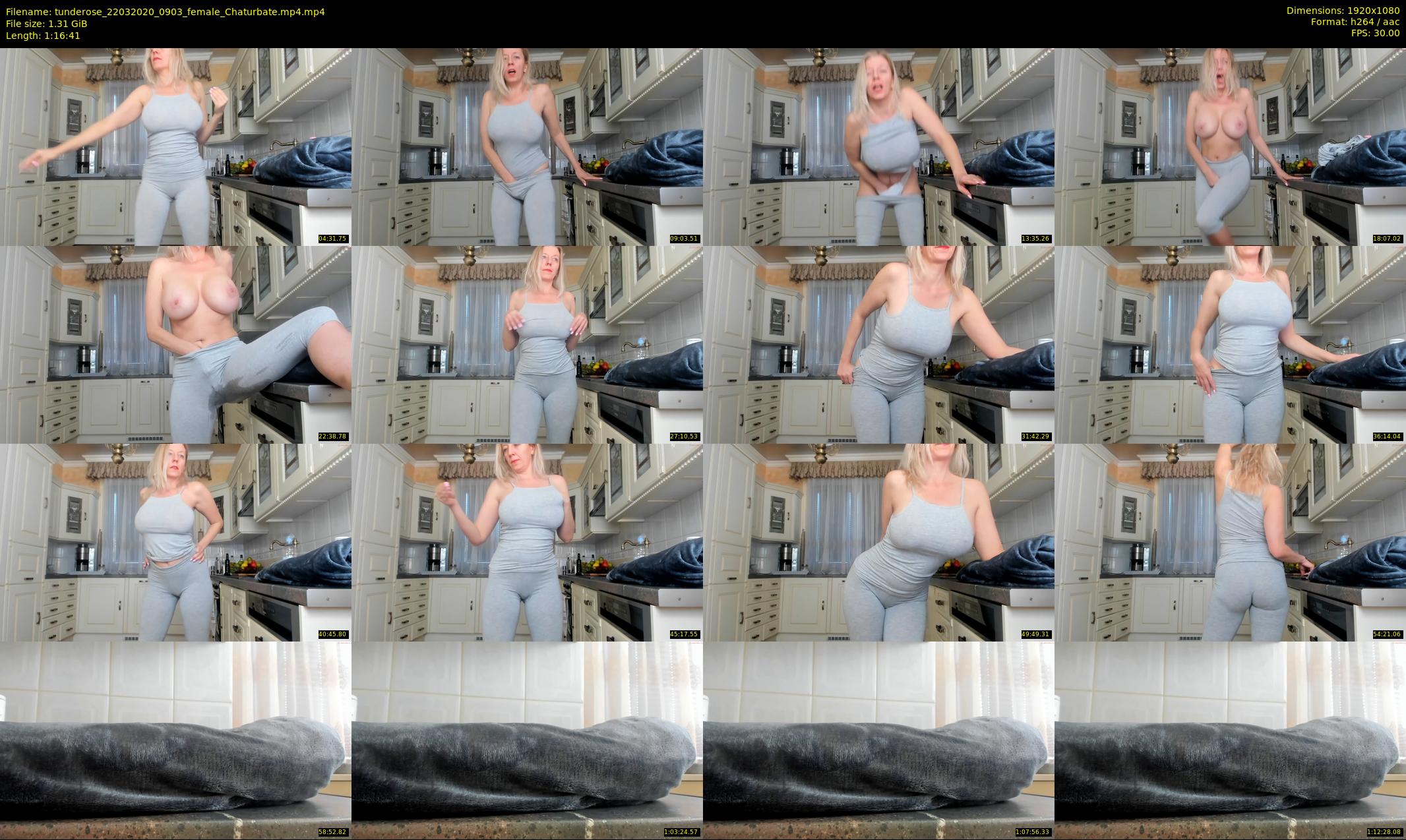 tunderose — 77 minute Chaturbate female cam show recording, 1080p, Mar 22, 2020