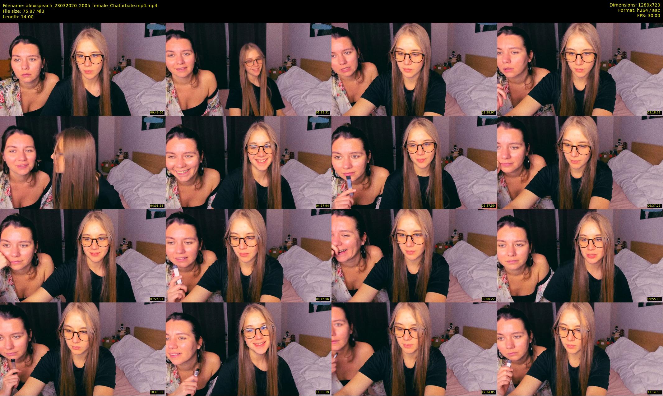 alexispeach — 14 minute Chaturbate female cam show recording, 720p, Mar 23, 2020