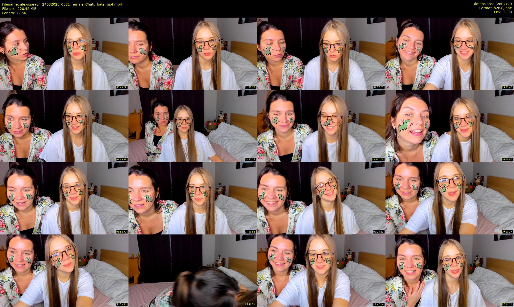 alexispeach — 13 minute Chaturbate female cam show recording, 720p, Mar 24, 2020