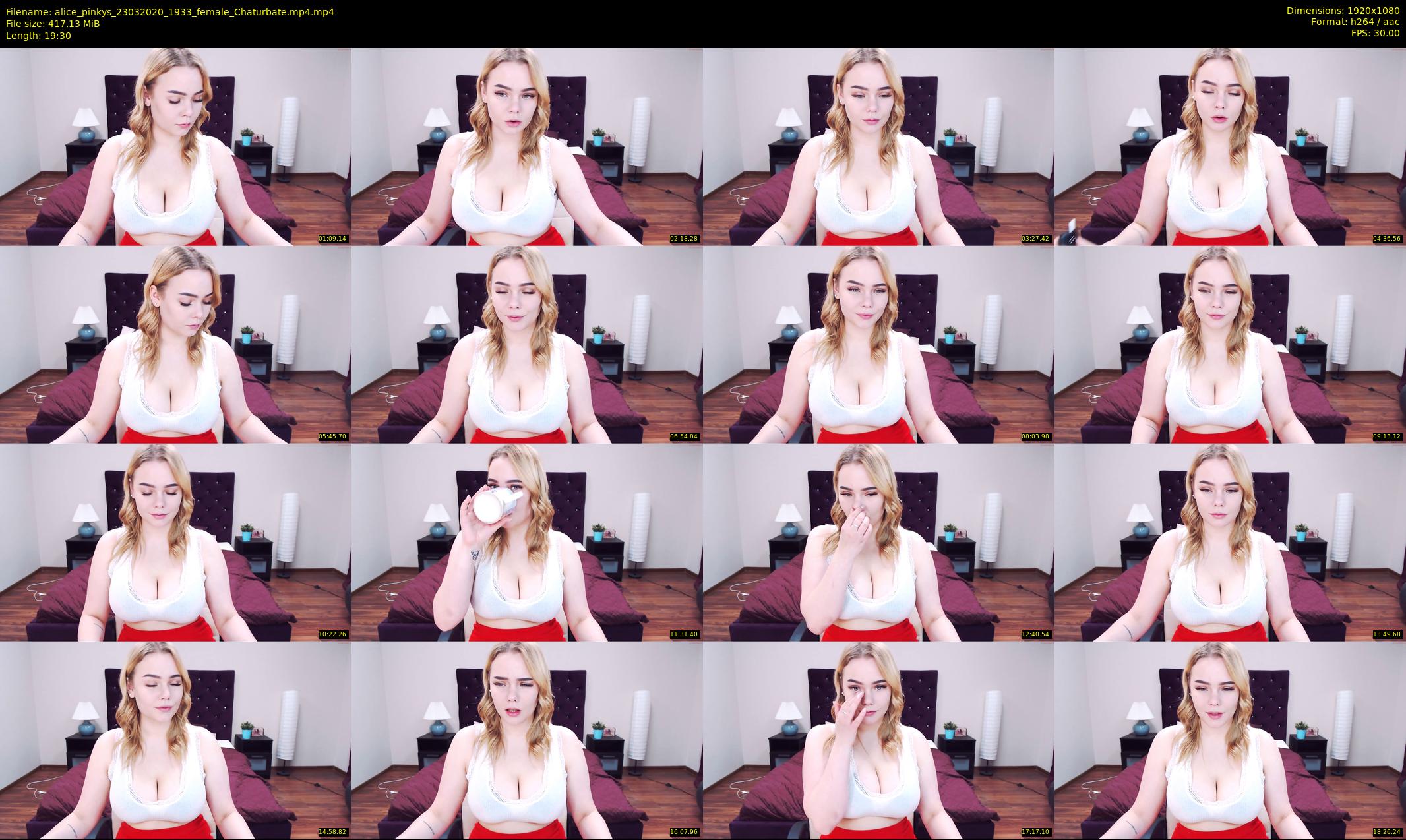alice_pinkys — 20 minute Chaturbate female cam show recording, 1080p, Mar 23, 2020