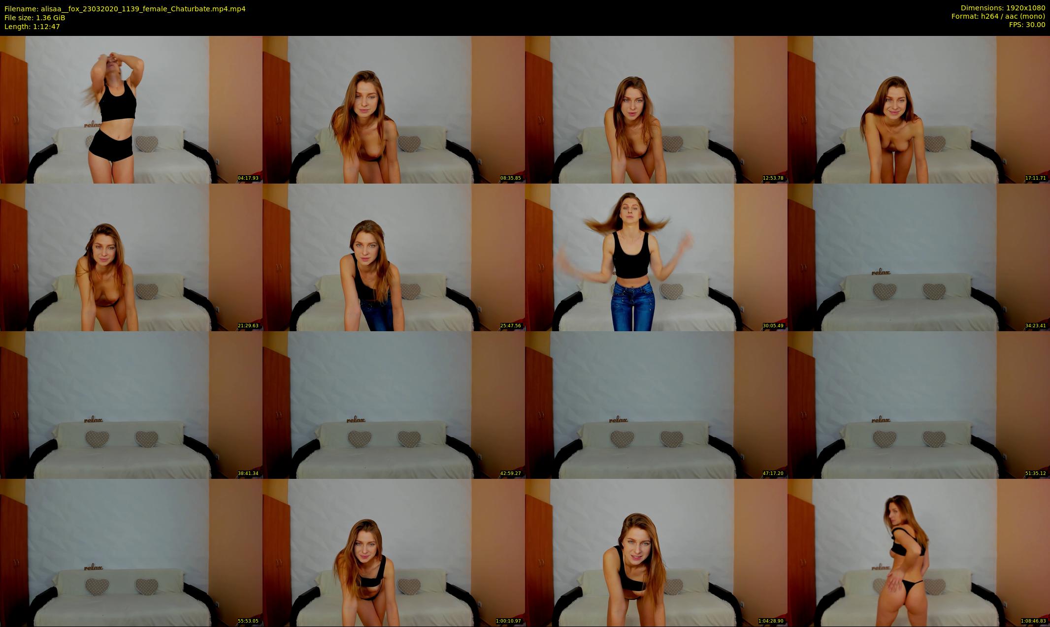 alisaa__fox — 73 minute Chaturbate female cam show recording, 1080p, Mar 23, 2020