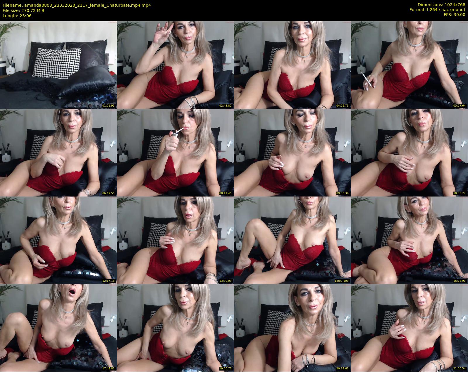 amanda0803 — 24 minute Chaturbate female cam show recording, 720p, Mar 23, 2020