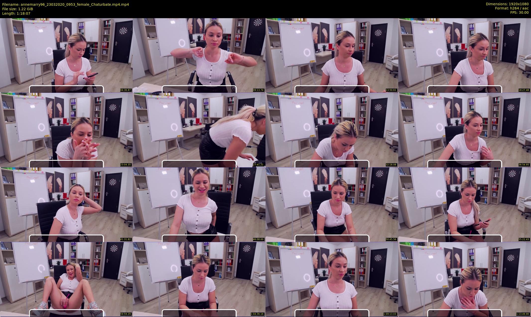 annemarry96 — 79 minute Chaturbate female cam show recording, 1080p, Mar 23, 2020