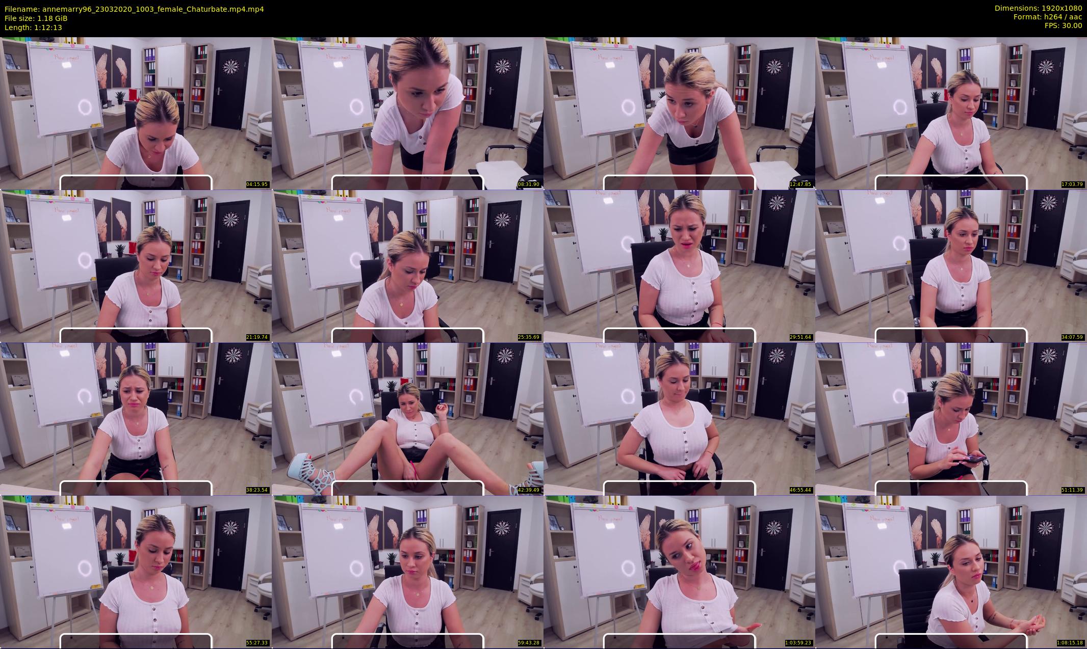 annemarry96 — 73 minute Chaturbate female cam show recording, 1080p, Mar 23, 2020