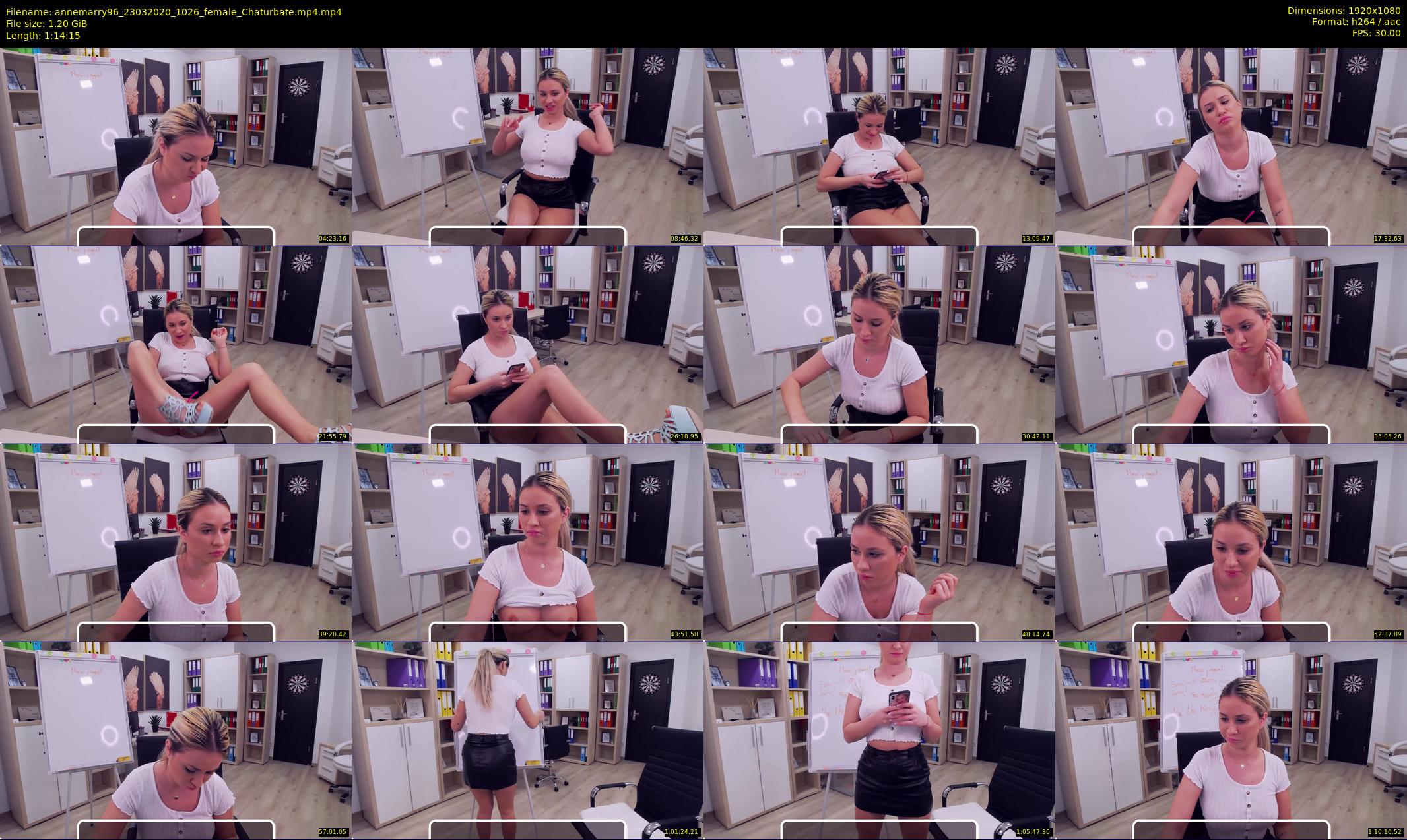 annemarry96 — 75 minute Chaturbate female cam show recording, 1080p, Mar 23, 2020
