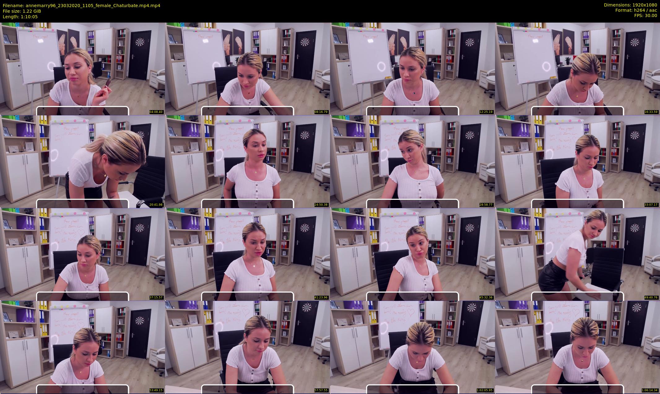 annemarry96 — 71 minute Chaturbate female cam show recording, 1080p, Mar 23, 2020