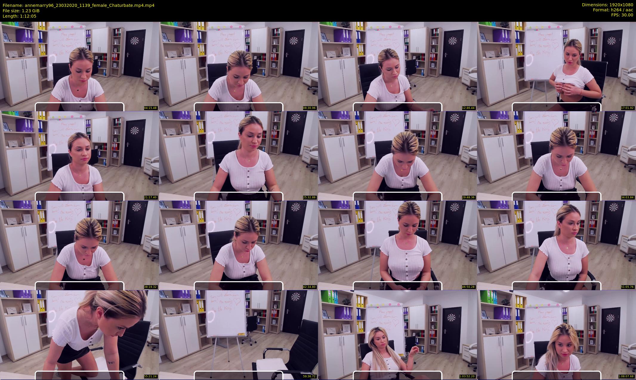annemarry96 — 73 minute Chaturbate female cam show recording, 1080p, Mar 23, 2020
