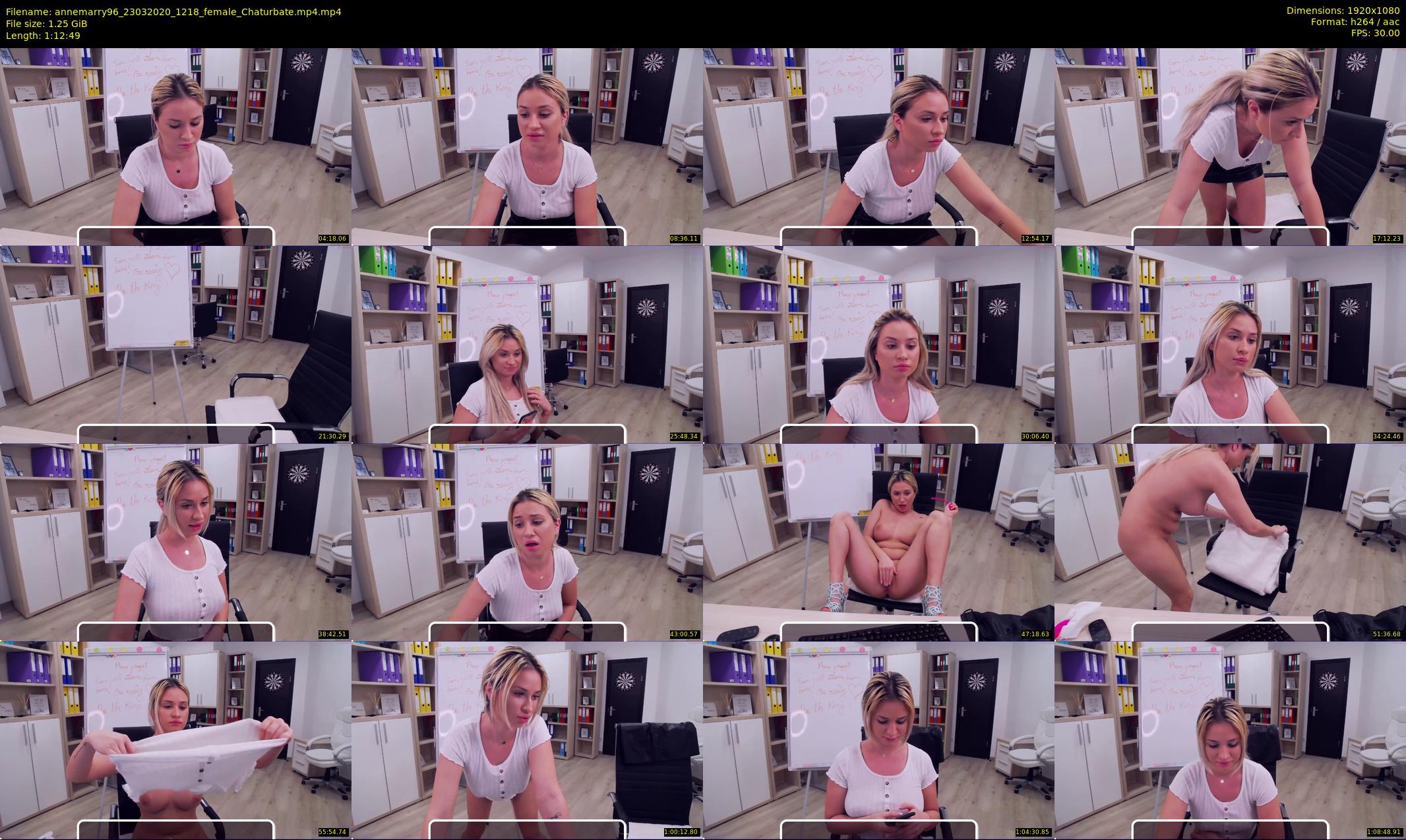 annemarry96 — 73 minute Chaturbate female cam show recording, 1080p, Mar 23, 2020