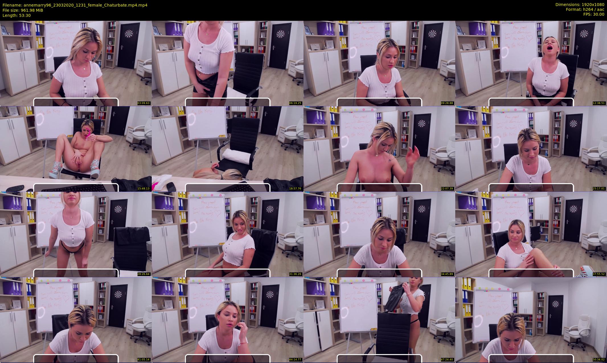annemarry96 — 54 minute Chaturbate female cam show recording, 1080p, Mar 23, 2020