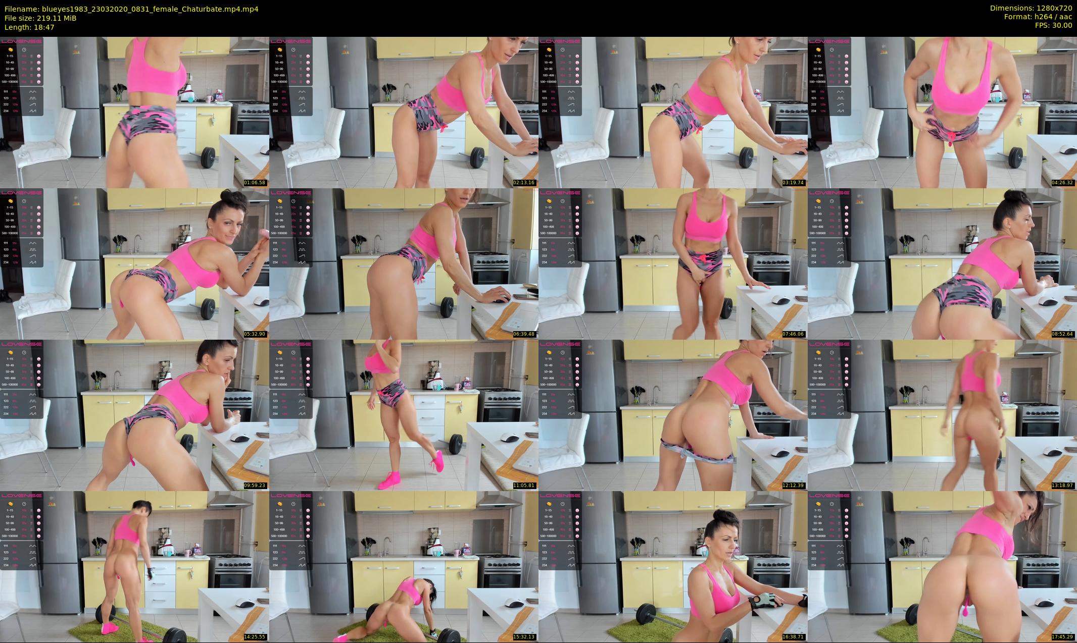 blueyes1983 — 19 minute Chaturbate female cam show recording, 720p, Mar 23, 2020