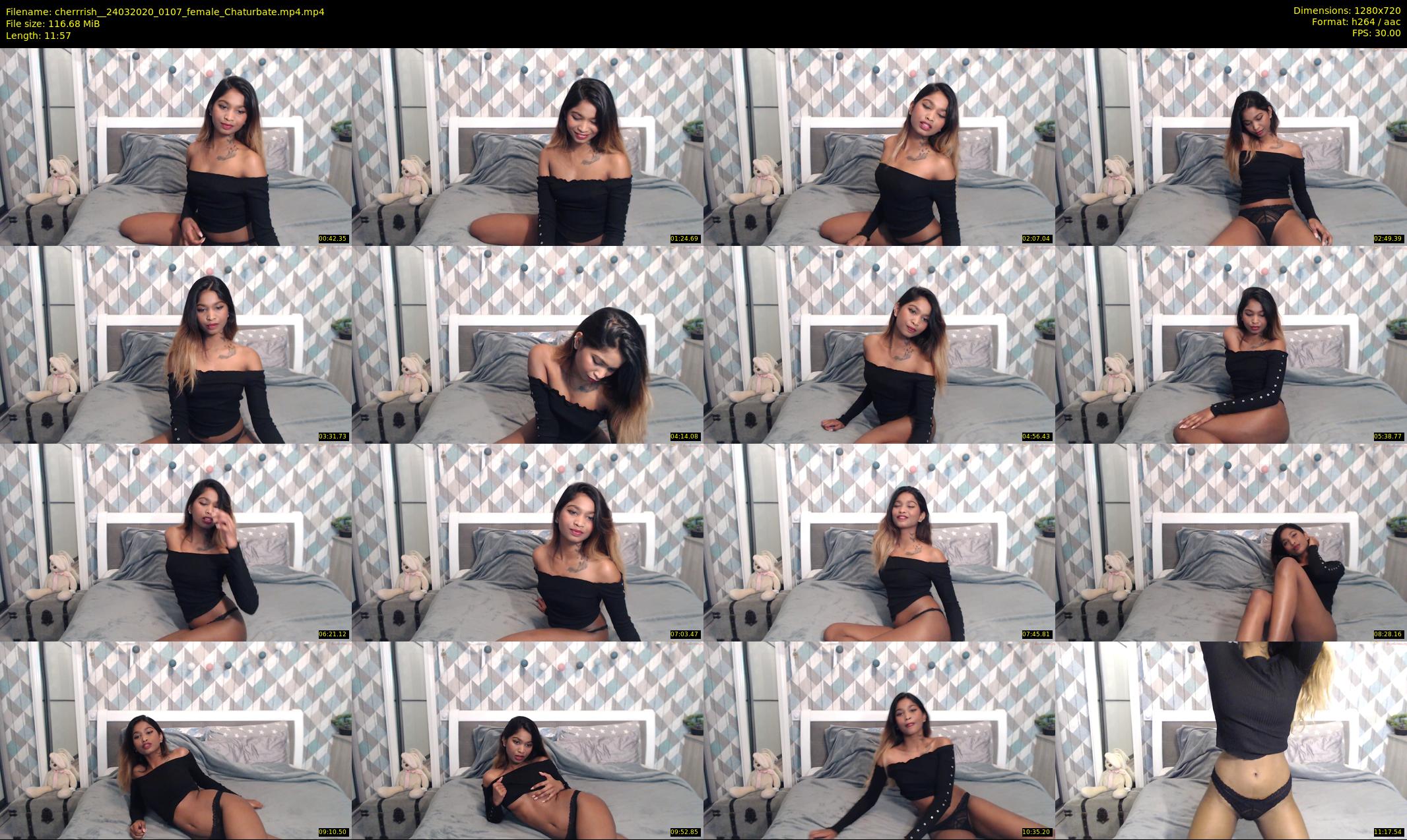 cherrrish_ — 12 minute Chaturbate female cam show recording, 720p, Mar 24, 2020