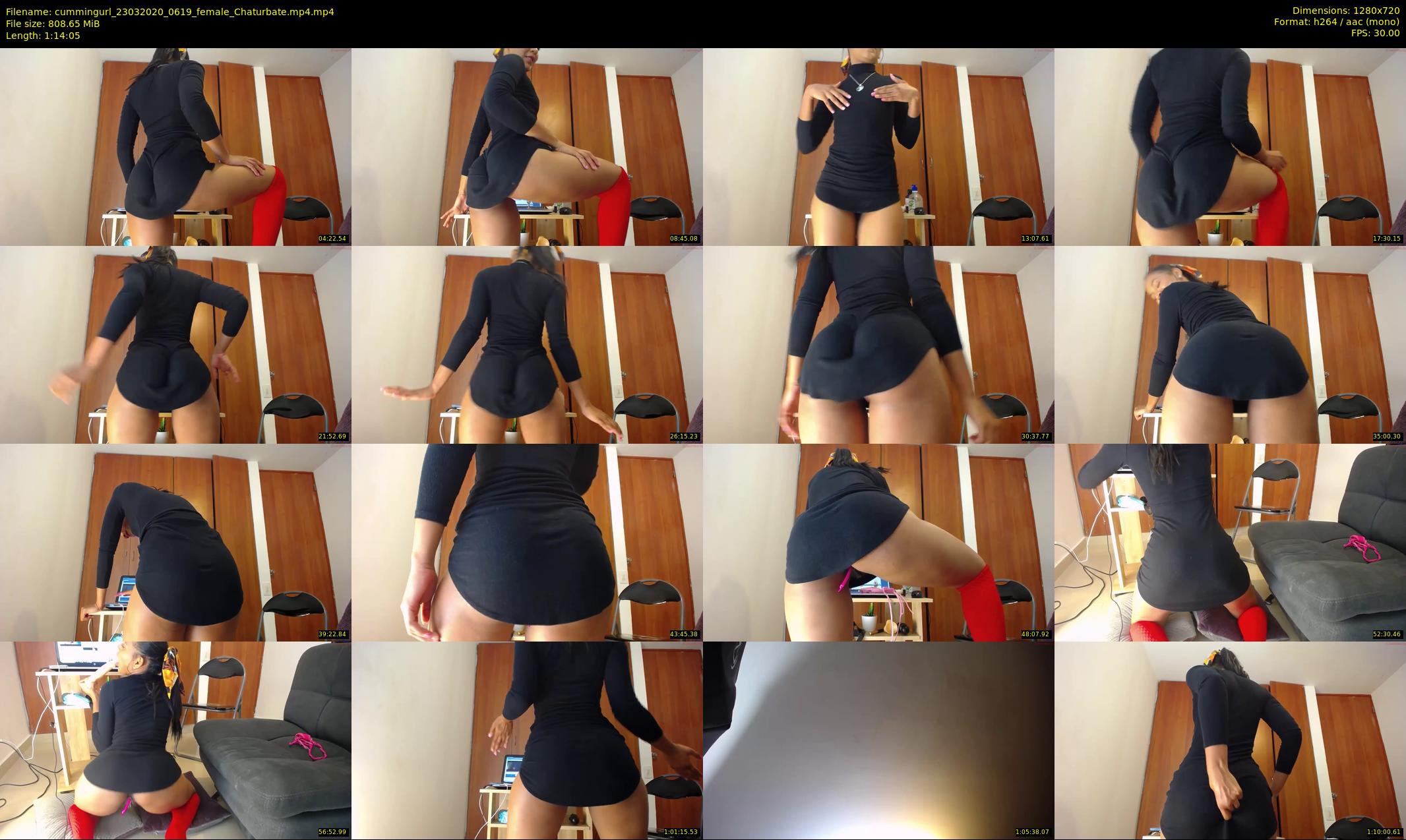 cummingurl — 75 minute Chaturbate couple cam show recording, 720p, Mar 23, 2020