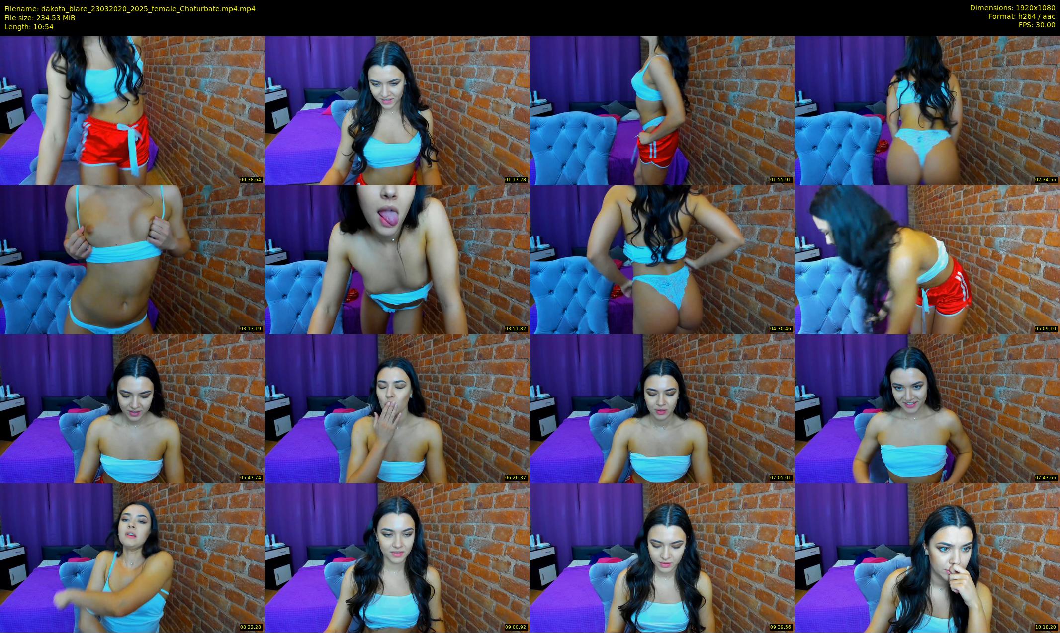 dakota_blare — 11 minute Chaturbate female cam show recording, 1080p, Mar 23, 2020