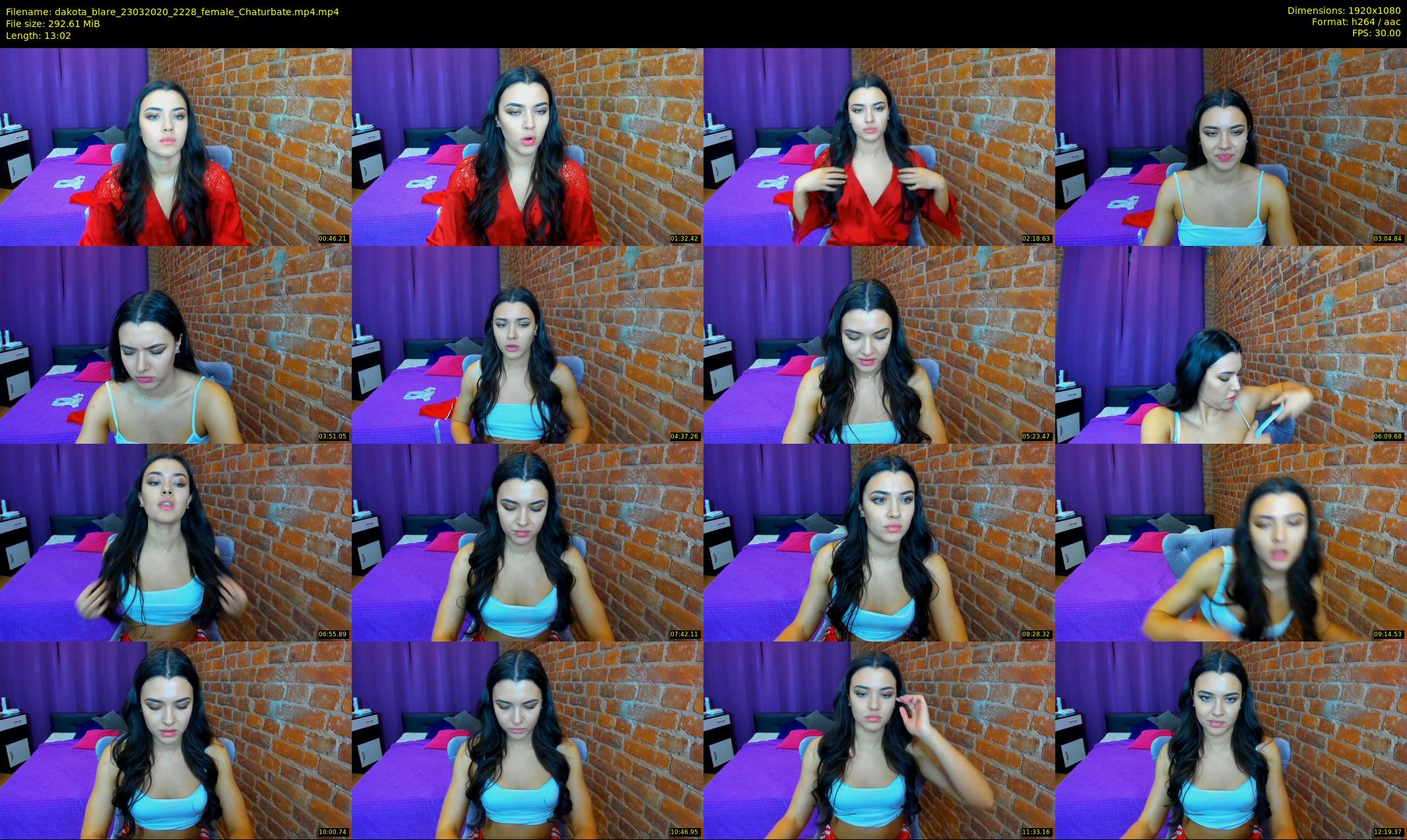 dakota_blare — 14 minute Chaturbate female cam show recording, 1080p, Mar 23, 2020