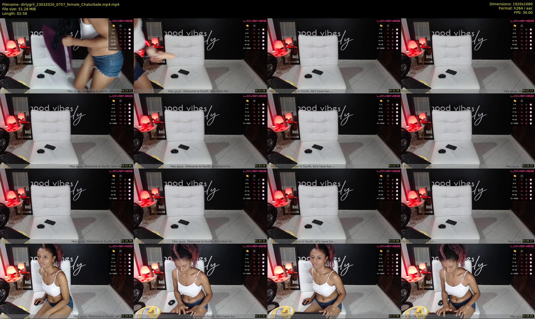 dirtygril — 3 minute Chaturbate female cam show recording, 1080p, Mar 23, 2020