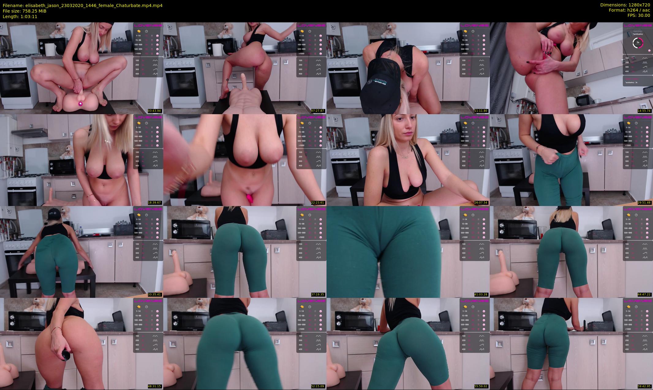 elisabeth_jason — 64 minute Chaturbate couple cam show recording, 720p, Mar 23, 2020
