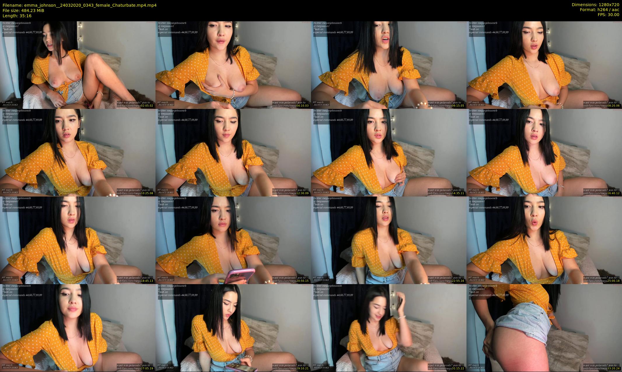 emma_johnson_ — 36 minute Chaturbate female cam show recording, 720p, Mar 24, 2020