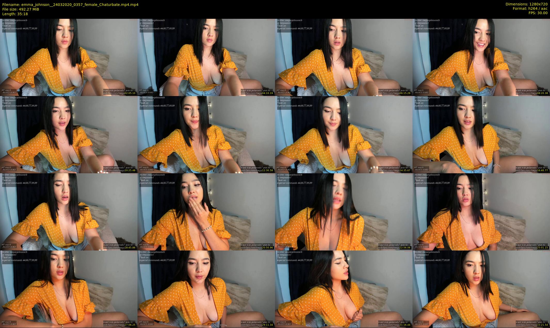 emma_johnson_ — 36 minute Chaturbate female cam show recording, 720p, Mar 24, 2020