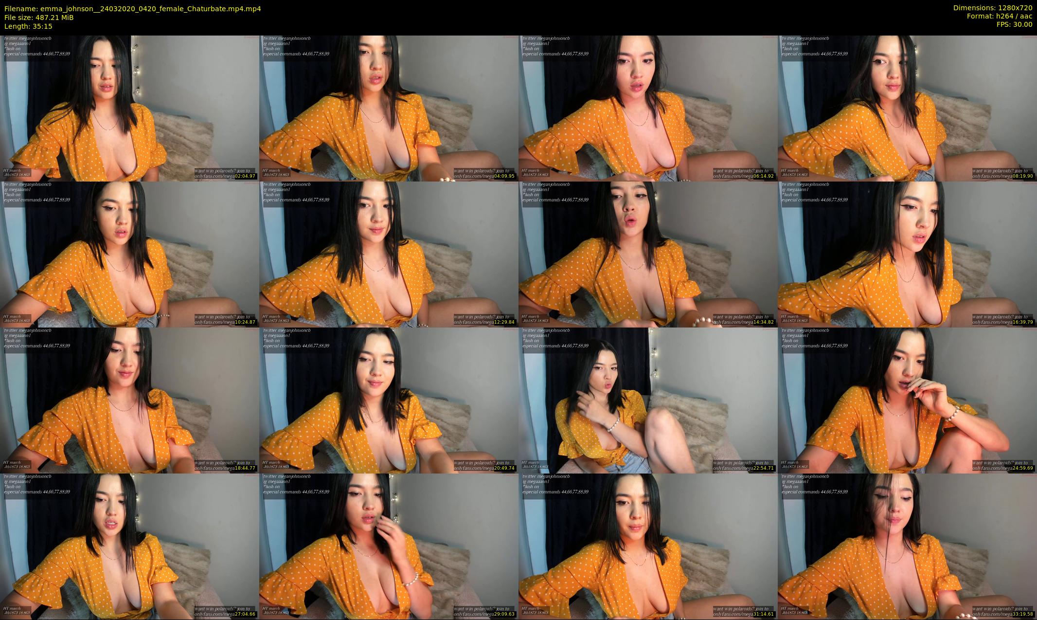 emma_johnson_ — 36 minute Chaturbate female cam show recording, 720p, Mar 24, 2020