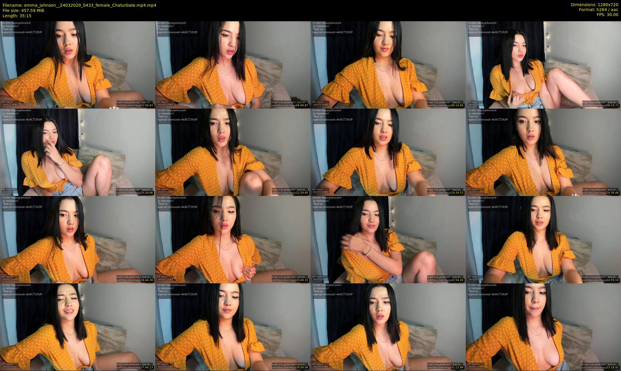 emma_johnson_ — 36 minute Chaturbate female cam show recording, 720p, Mar 24, 2020