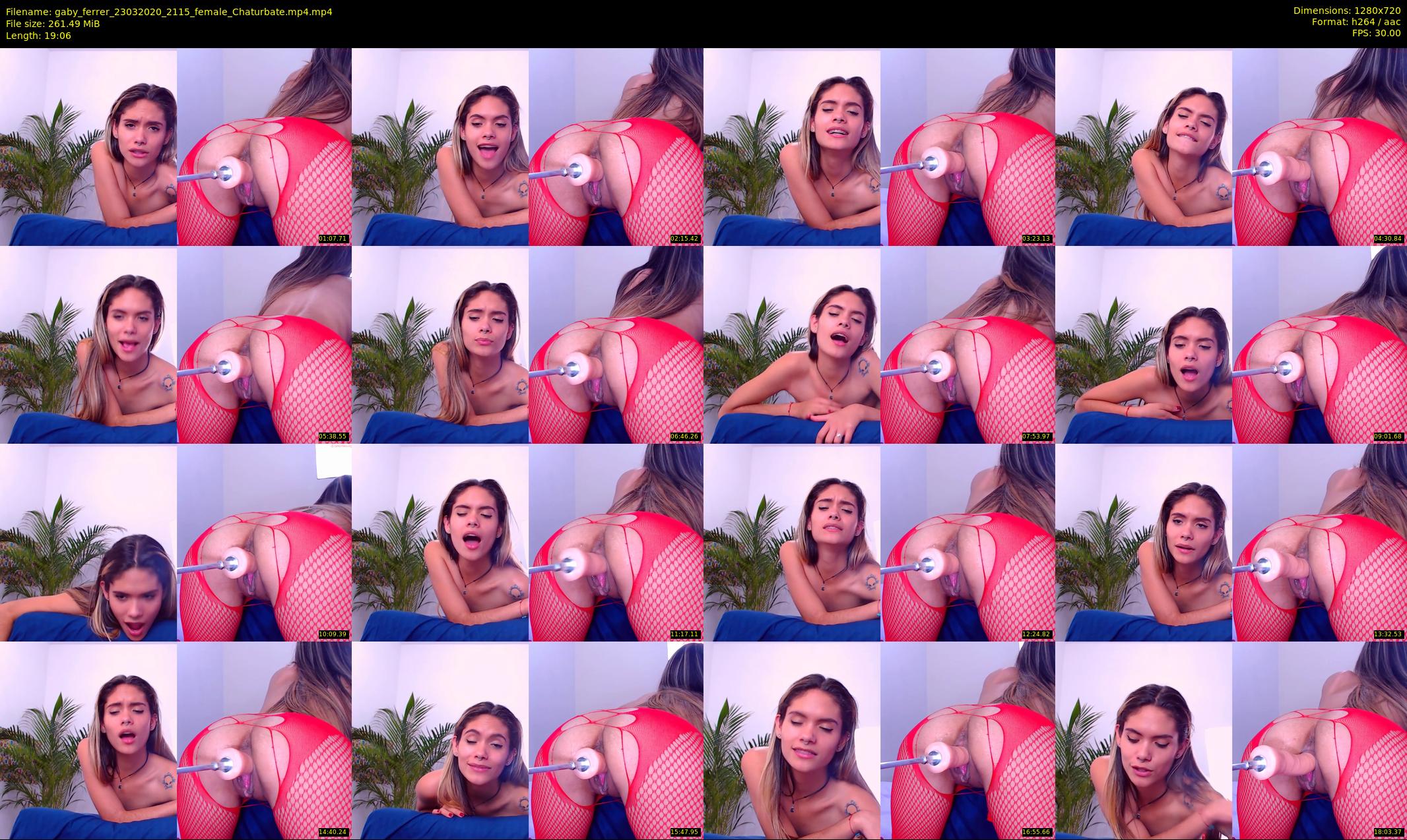 gaby_ferrer — 20 minute Chaturbate female cam show recording, 720p, Mar 23, 2020