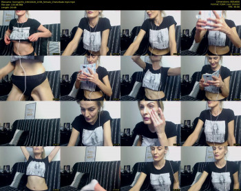 hornygirllx — 21 minute Chaturbate female cam show recording, 480p, Mar 23, 2020
