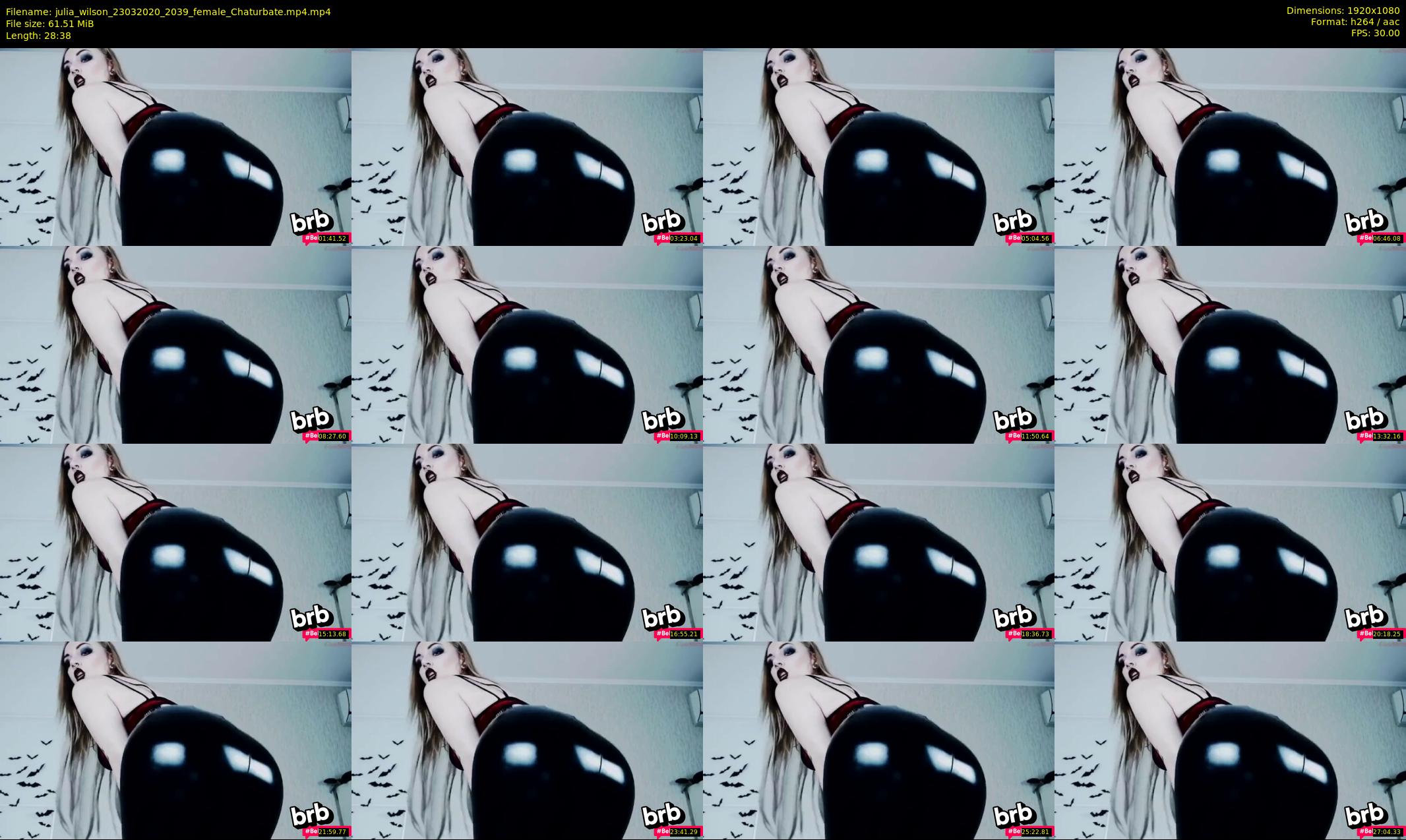 julia_wilson — 29 minute Chaturbate female cam show recording, 1080p, Mar 23, 2020