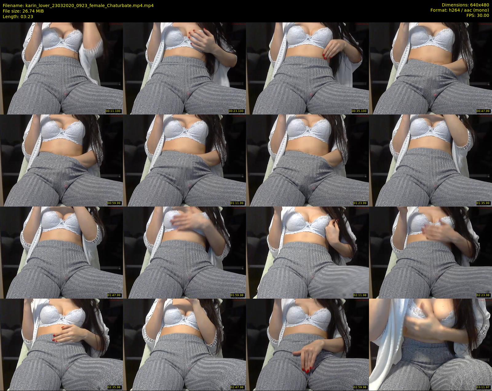 karin_lover — 4 minute Chaturbate female cam show recording, 480p, Mar 23, 2020