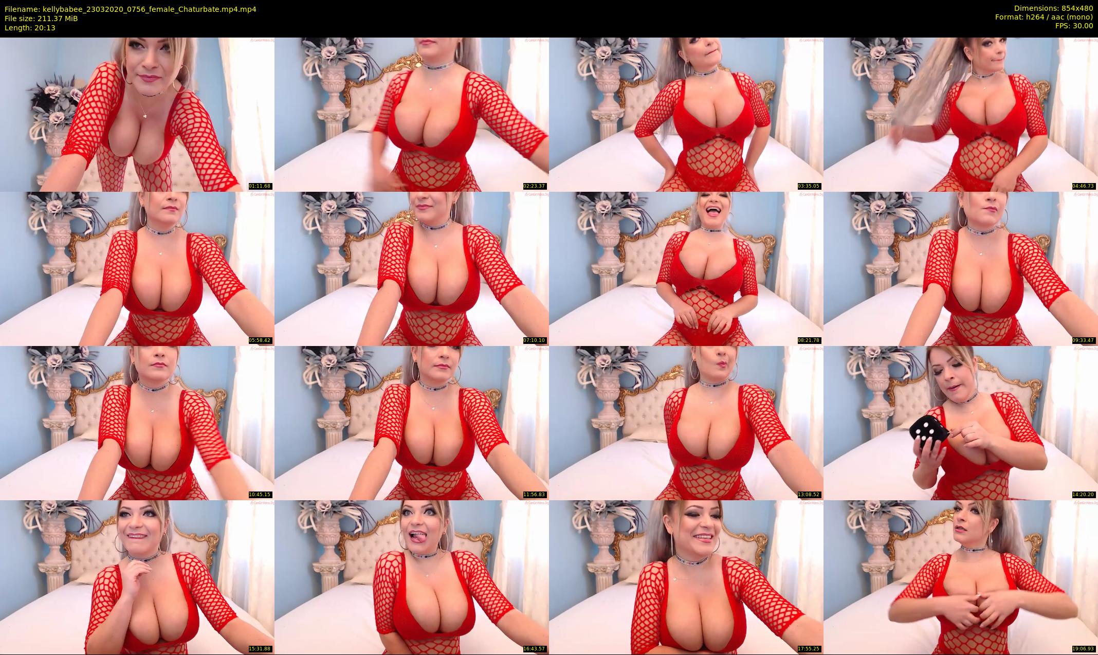 kellybabee — 21 minute Chaturbate female cam show recording, 480p, Mar 23, 2020