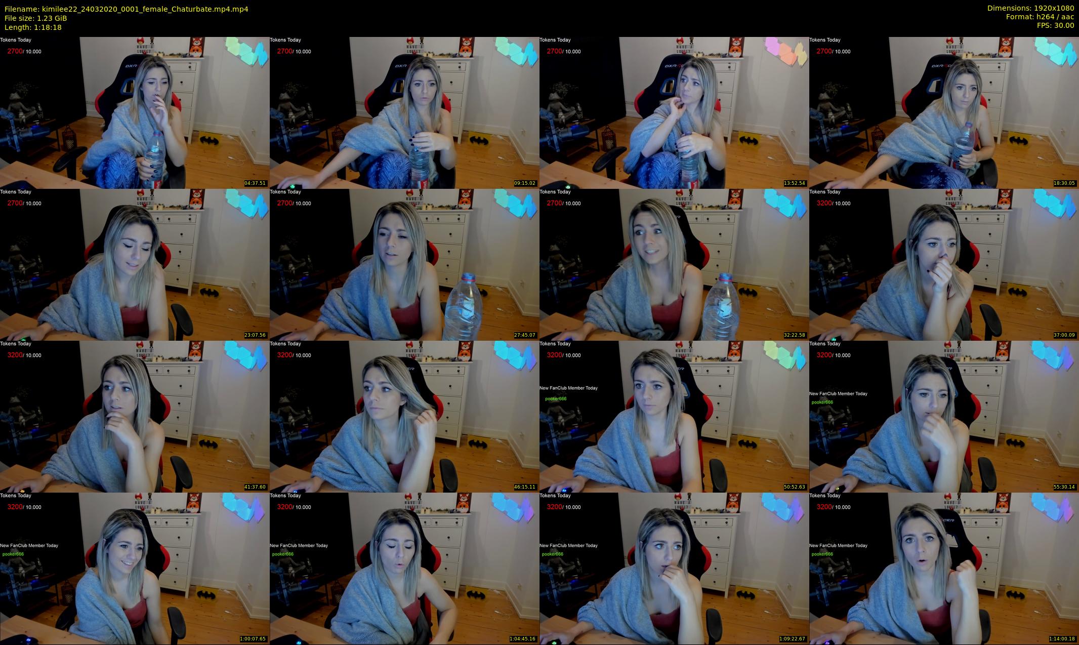 kimilee22 — 79 minute Chaturbate female cam show recording, 1080p, Mar 24, 2020
