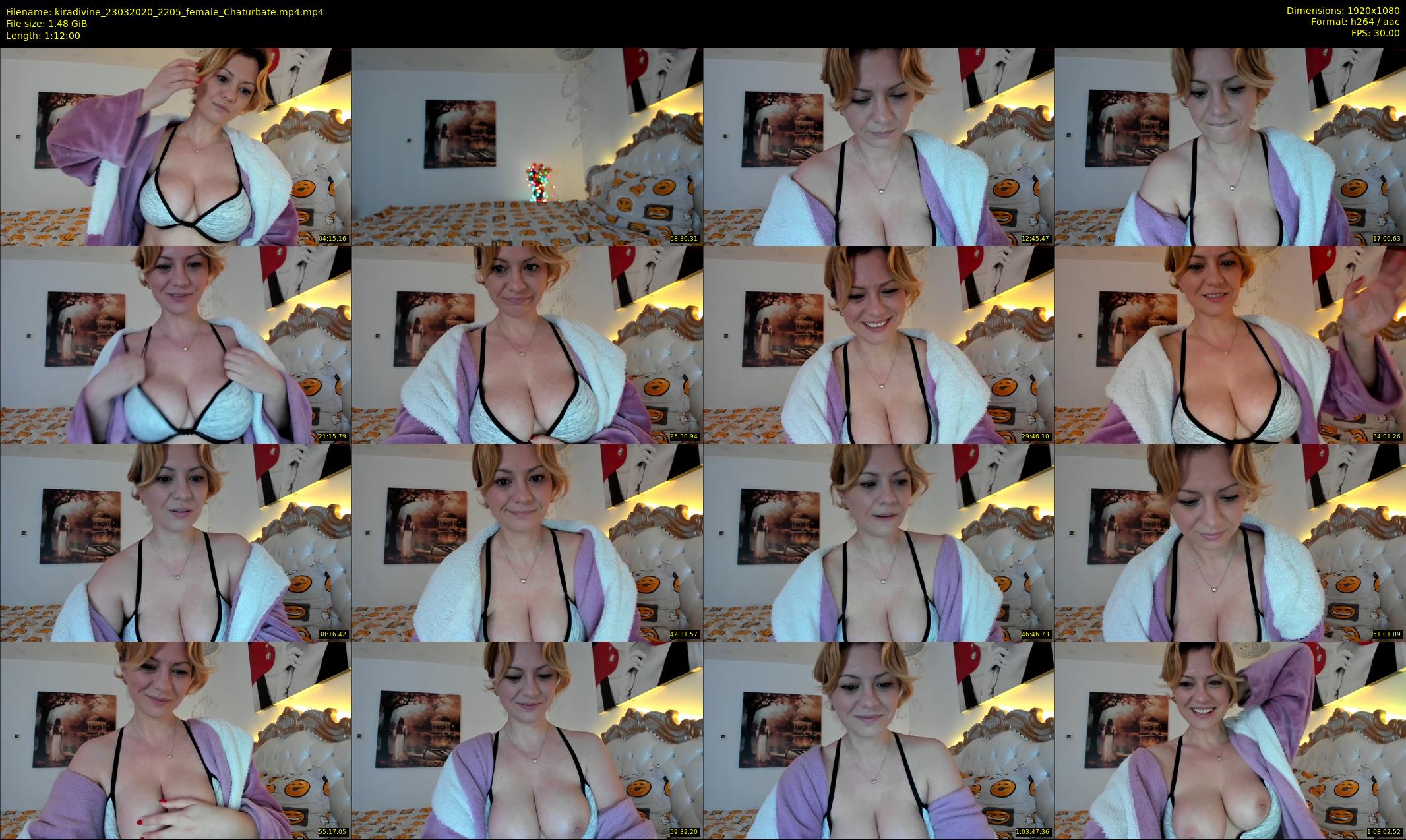 kiradivine — 72 minute Chaturbate female cam show recording, 1080p, Mar 23, 2020