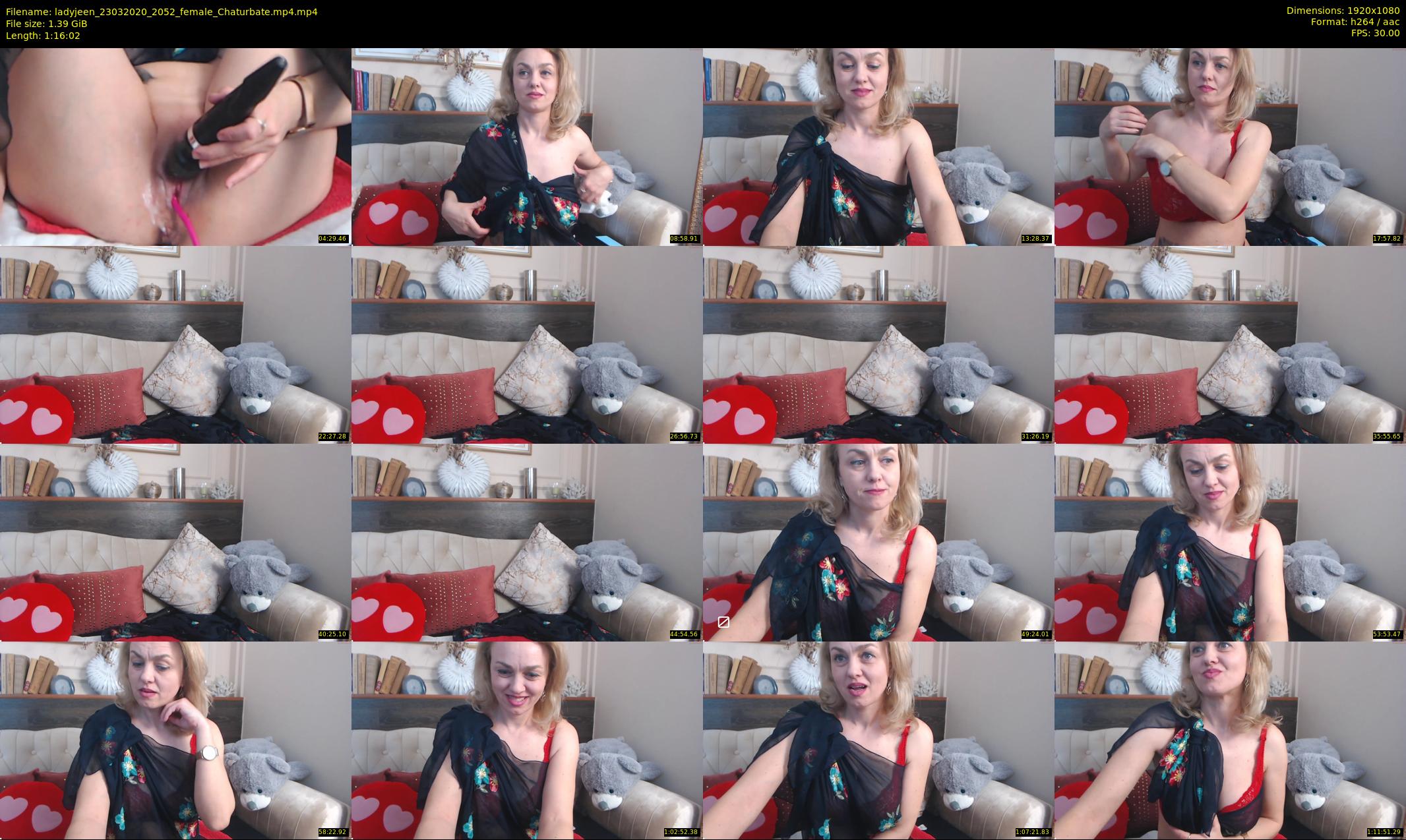 ladyjeen — 77 minute Chaturbate female cam show recording, 1080p, Mar 23, 2020