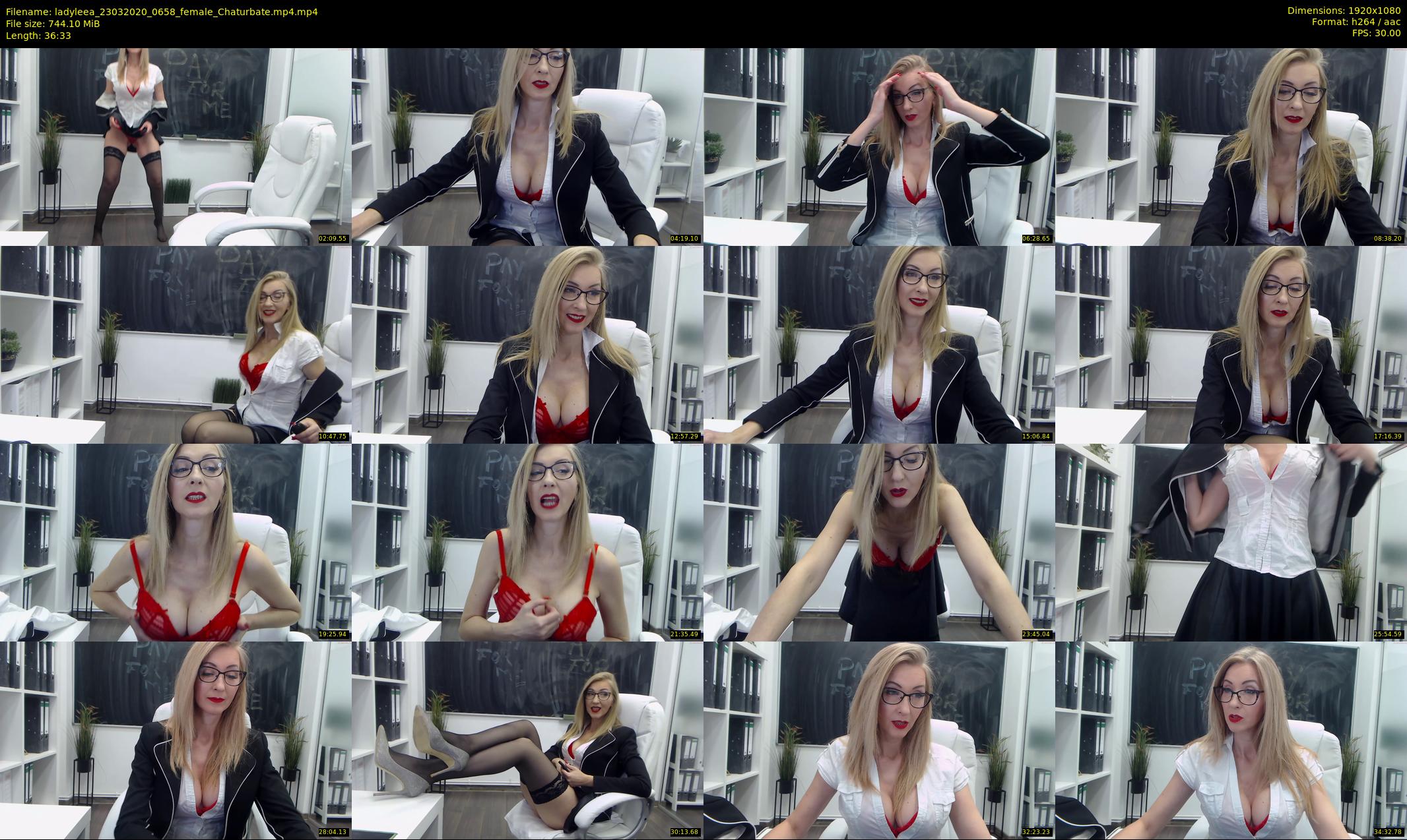 ladyleea — 37 minute Chaturbate female cam show recording, 1080p, Mar 23, 2020