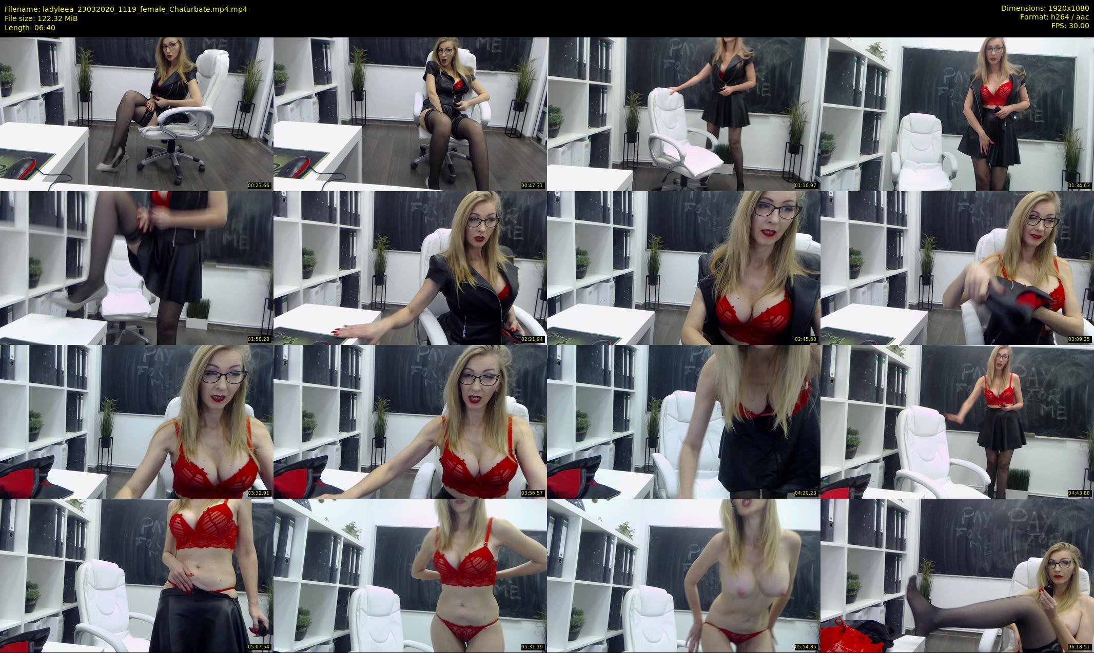 ladyleea — 7 minute Chaturbate female cam show recording, 1080p, Mar 23, 2020