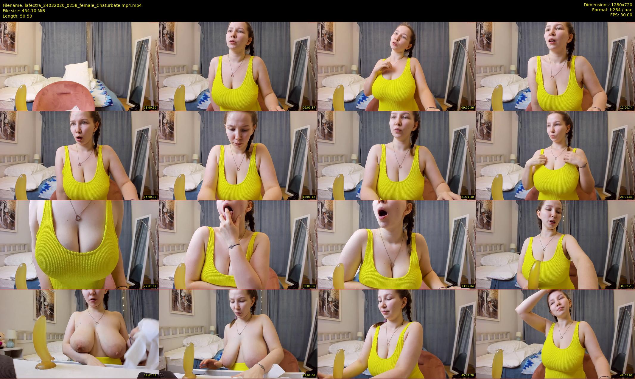 lafextra — 51 minute Chaturbate female cam show recording, 720p, Mar 24, 2020