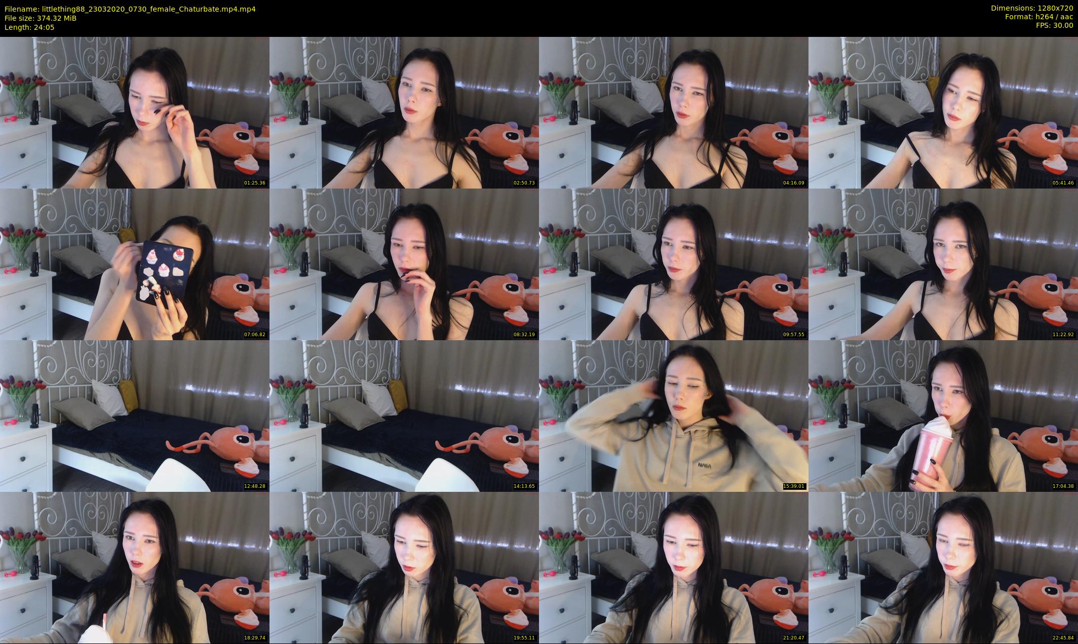 littlething88 — 25 minute Chaturbate female cam show recording, 720p, Mar 23, 2020
