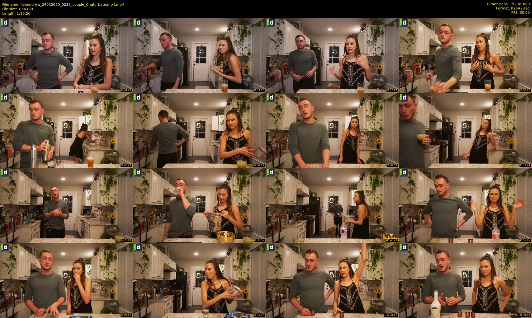 livanddrew — 71 minute Chaturbate couple cam show recording, 1080p, Mar 24, 2020