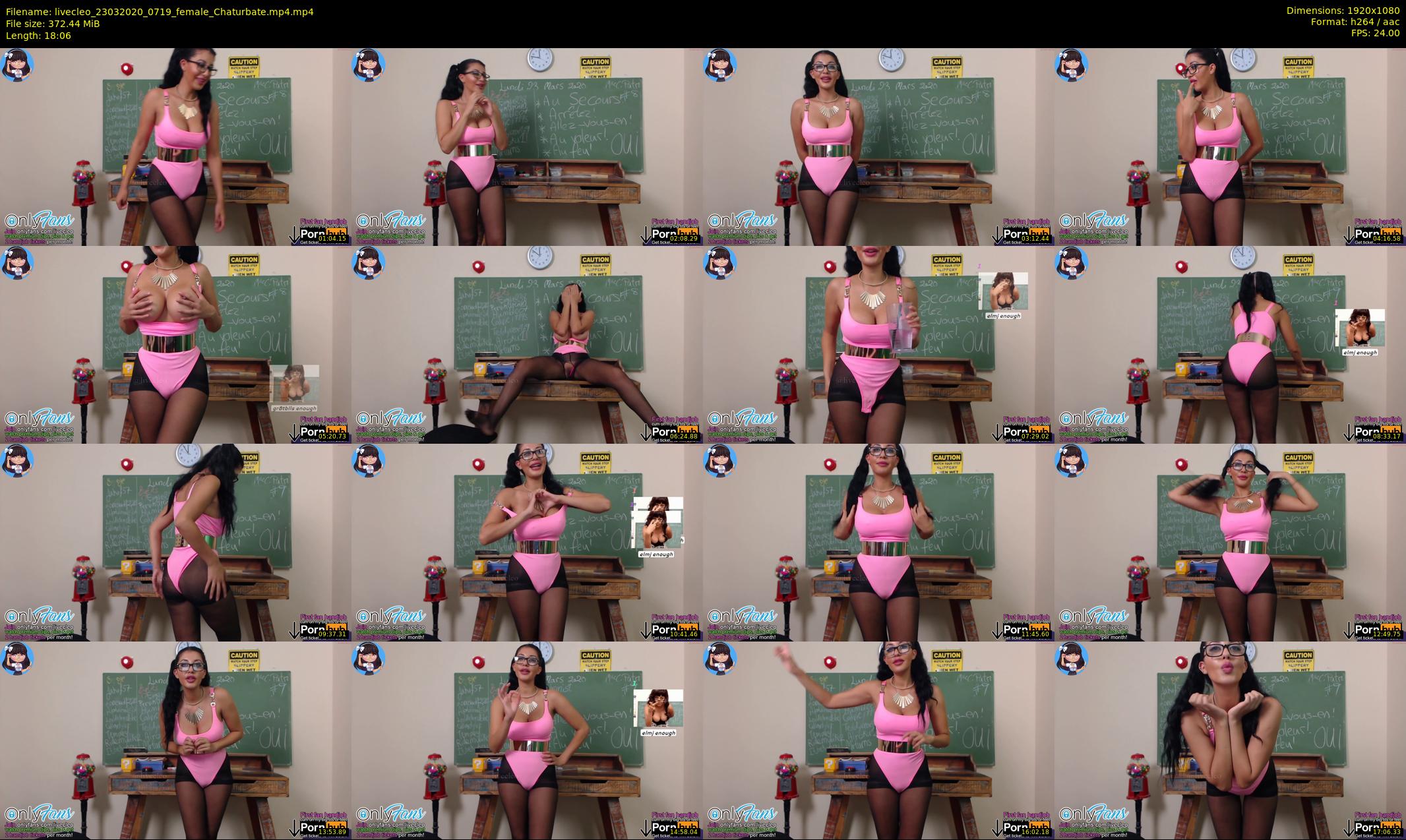 livecleo — 19 minute Chaturbate female cam show recording, 1080p, Mar 23, 2020
