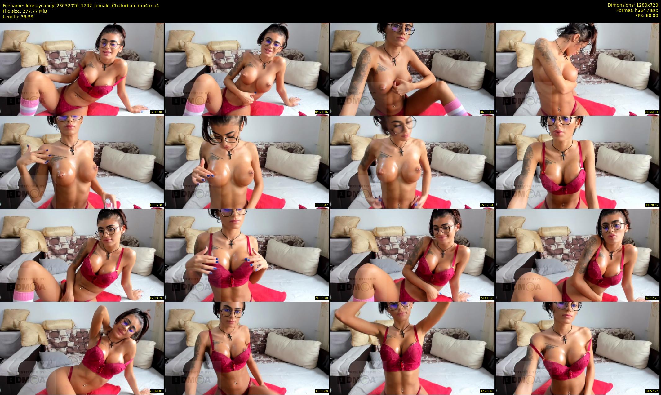 lorelaycandy — 37 minute Chaturbate female cam show recording, 720p, Mar 23, 2020