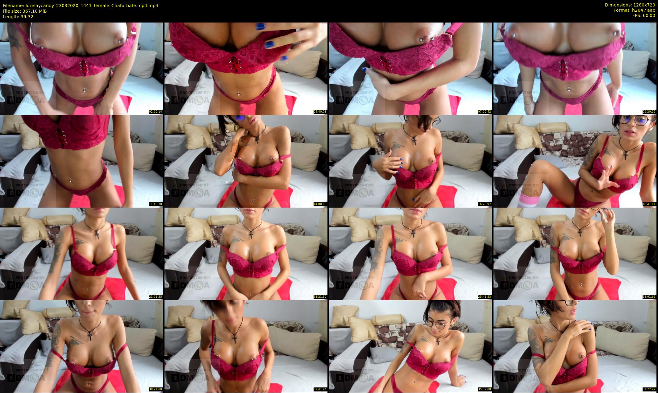 lorelaycandy — 40 minute Chaturbate female cam show recording, 720p, Mar 23, 2020
