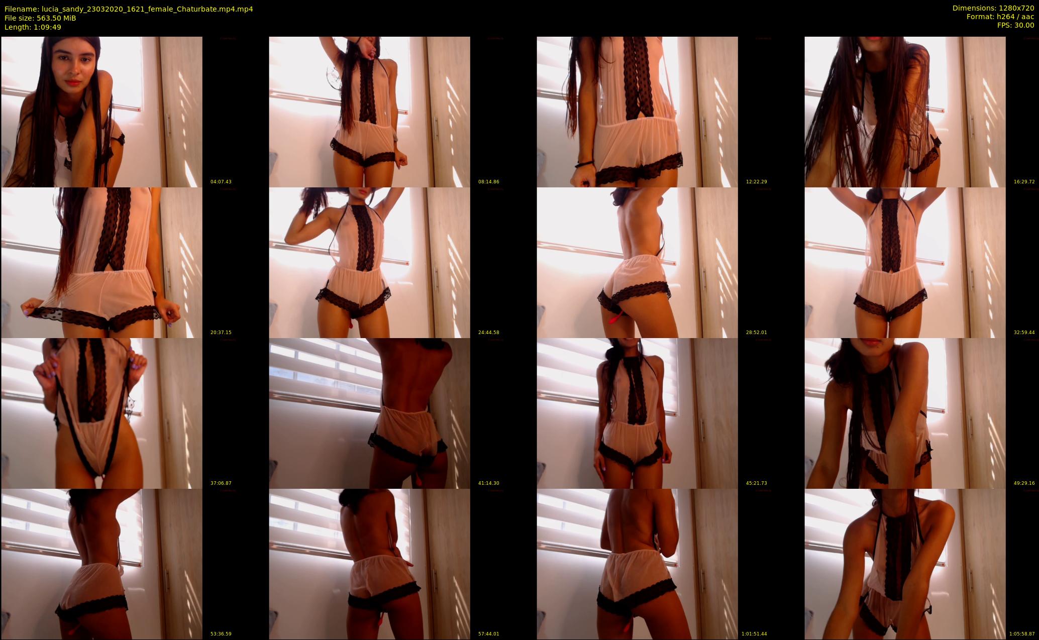 lucia_sandy — 70 minute Chaturbate female cam show recording, 720p, Mar 23, 2020