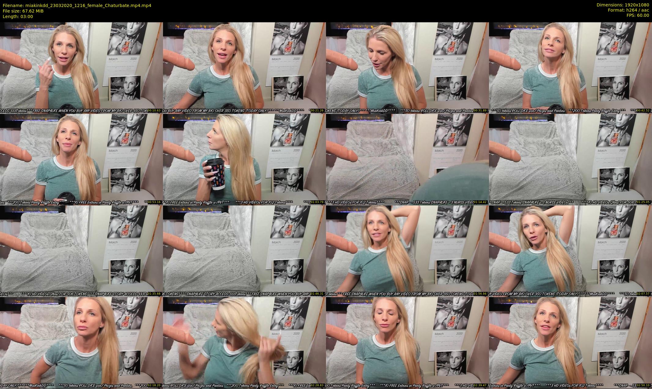 miakinkdd — 3 minute Chaturbate female cam show recording, 1080p, Mar 23, 2020