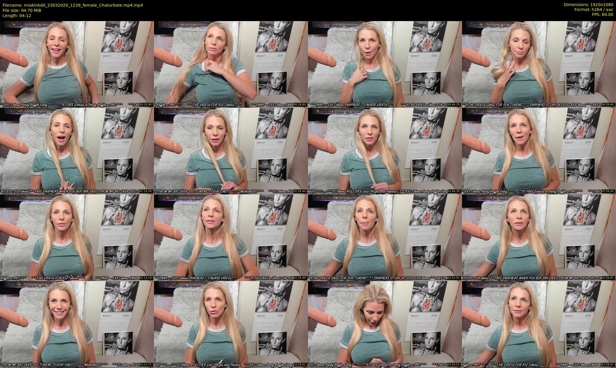miakinkdd — 5 minute Chaturbate female cam show recording, 1080p, Mar 23, 2020