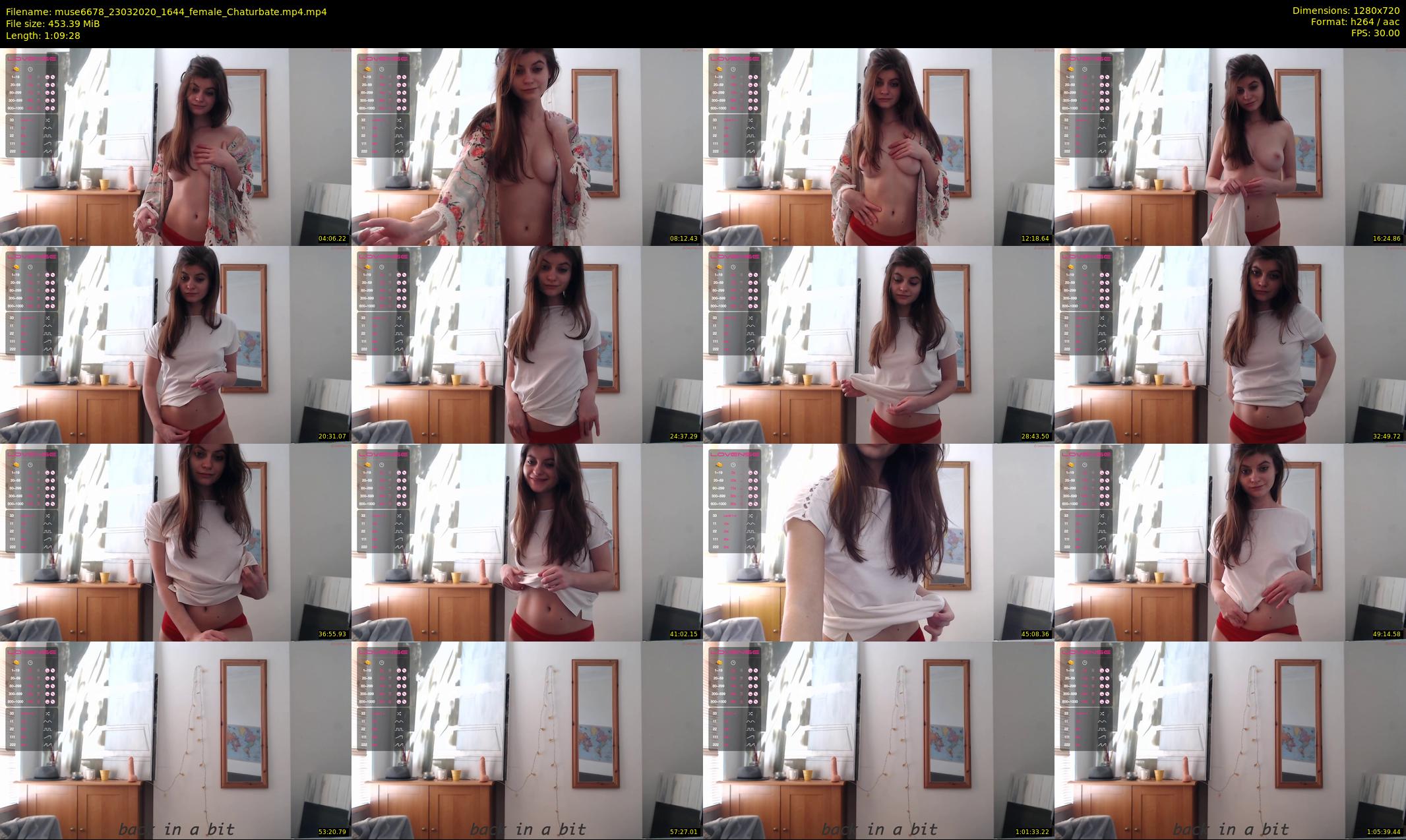 muse6678 — 70 minute Chaturbate female cam show recording, 720p, Mar 23, 2020