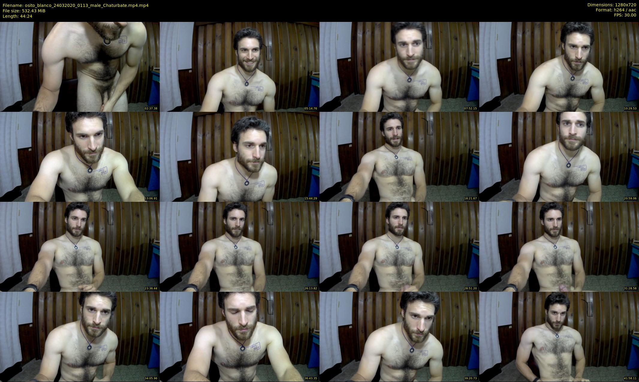 osito_blanco — 45 minute Chaturbate male cam show recording, 720p, Mar 24, 2020
