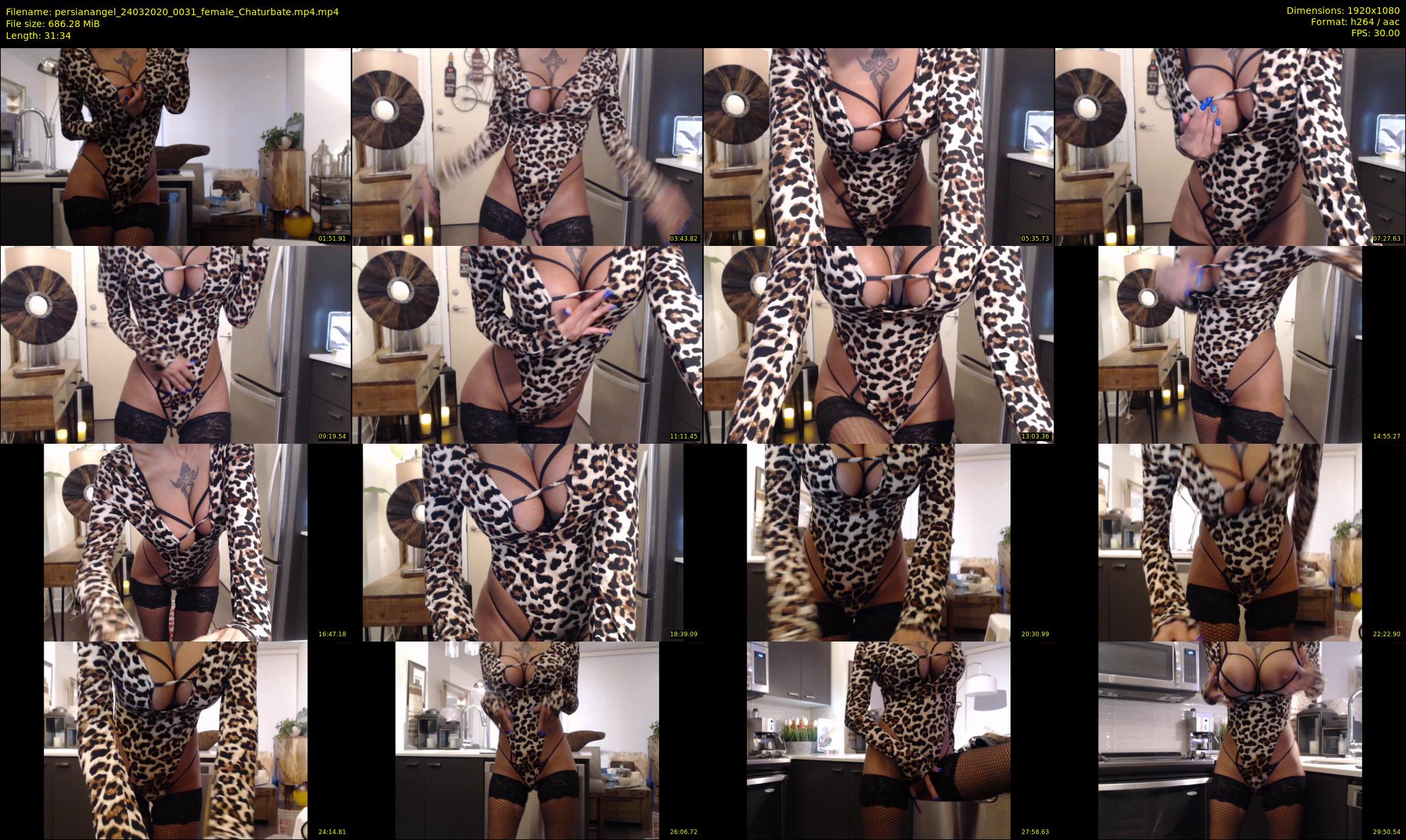 persianangel — 32 minute Chaturbate female cam show recording, 1080p, Mar 24, 2020